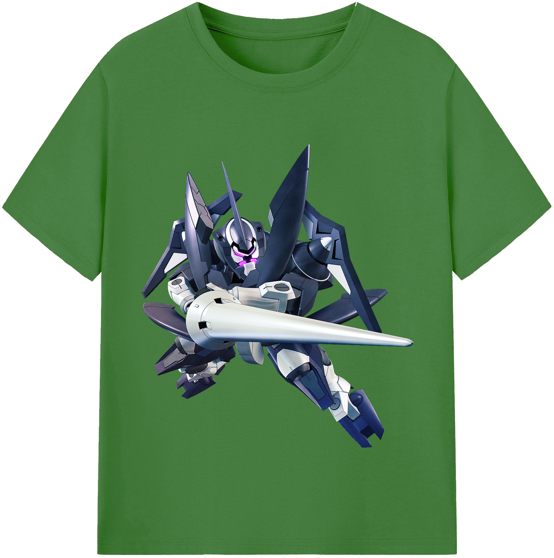 （画像用） 機動戦士ガンダム Mobile Suit Gundam レディースカジュアルプリントTシャツ（綿100％）